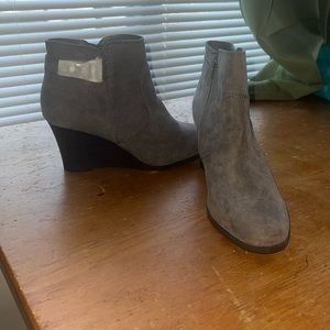 Grey booties